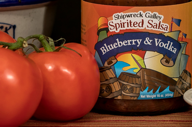 Blueberry & Vodka Gourmet Salsa