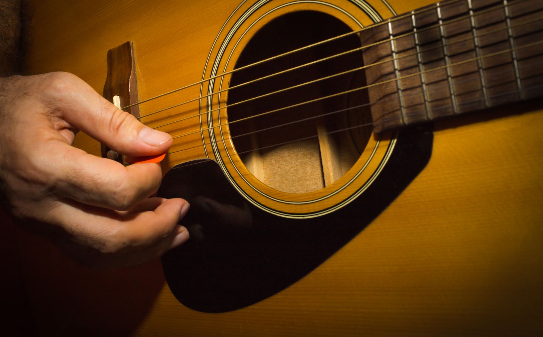 Jimbo Playing Guitar